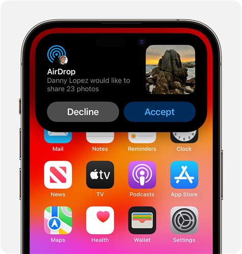 iphone airdrop alert